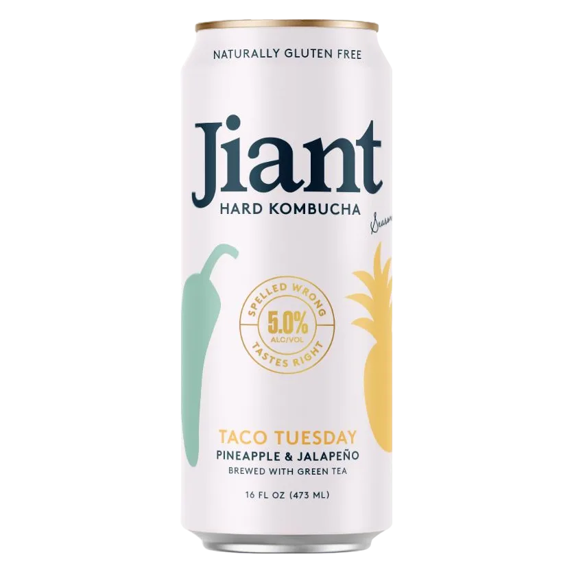 Jiant Hard Kombucha Seasonal - Taco Tuesday (16 Oz Can)
