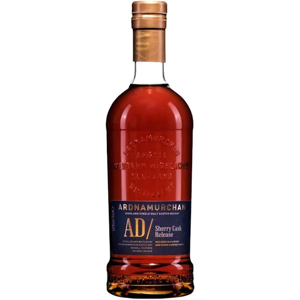 Ardnamurchan Sherry Cask Highland Single Malt Scotch 700Ml
