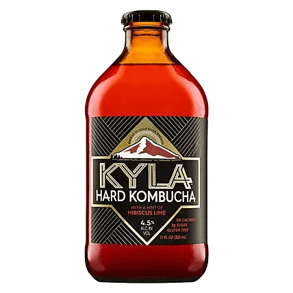 KYLA Hard Kombucha Hibiscus Lime (11.2 OZ BTL)