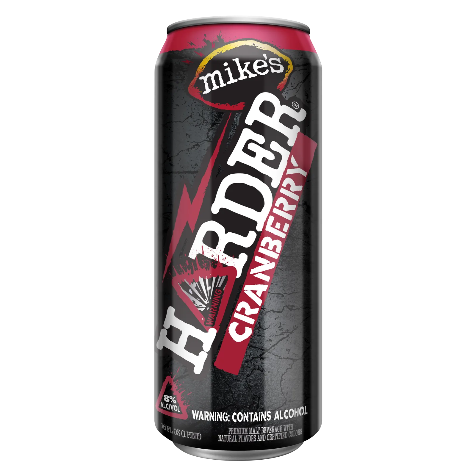 Mike's HARDER Cranberry Single 16oz Can 8.0% ABV