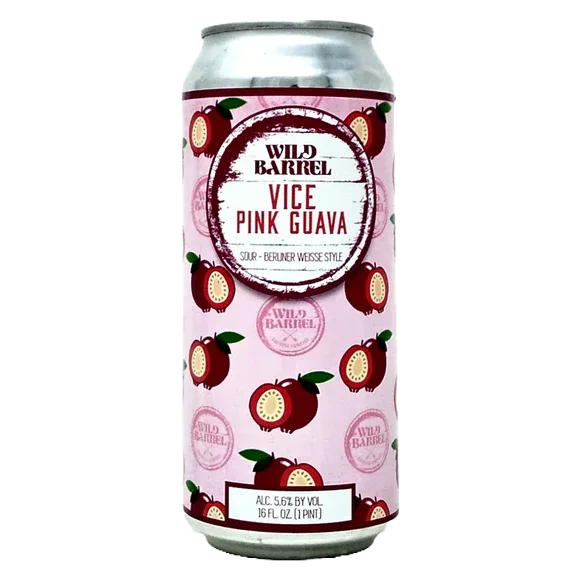Wild Barrel Brewing San Diego Vice Pink Guava 4pk 16oz