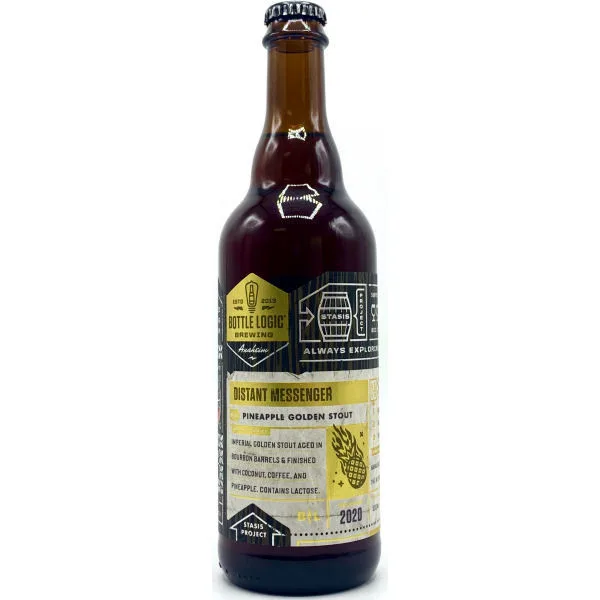 Bottle Logic Distant Messenger Pineapple Golden Stout 2020 500Ml