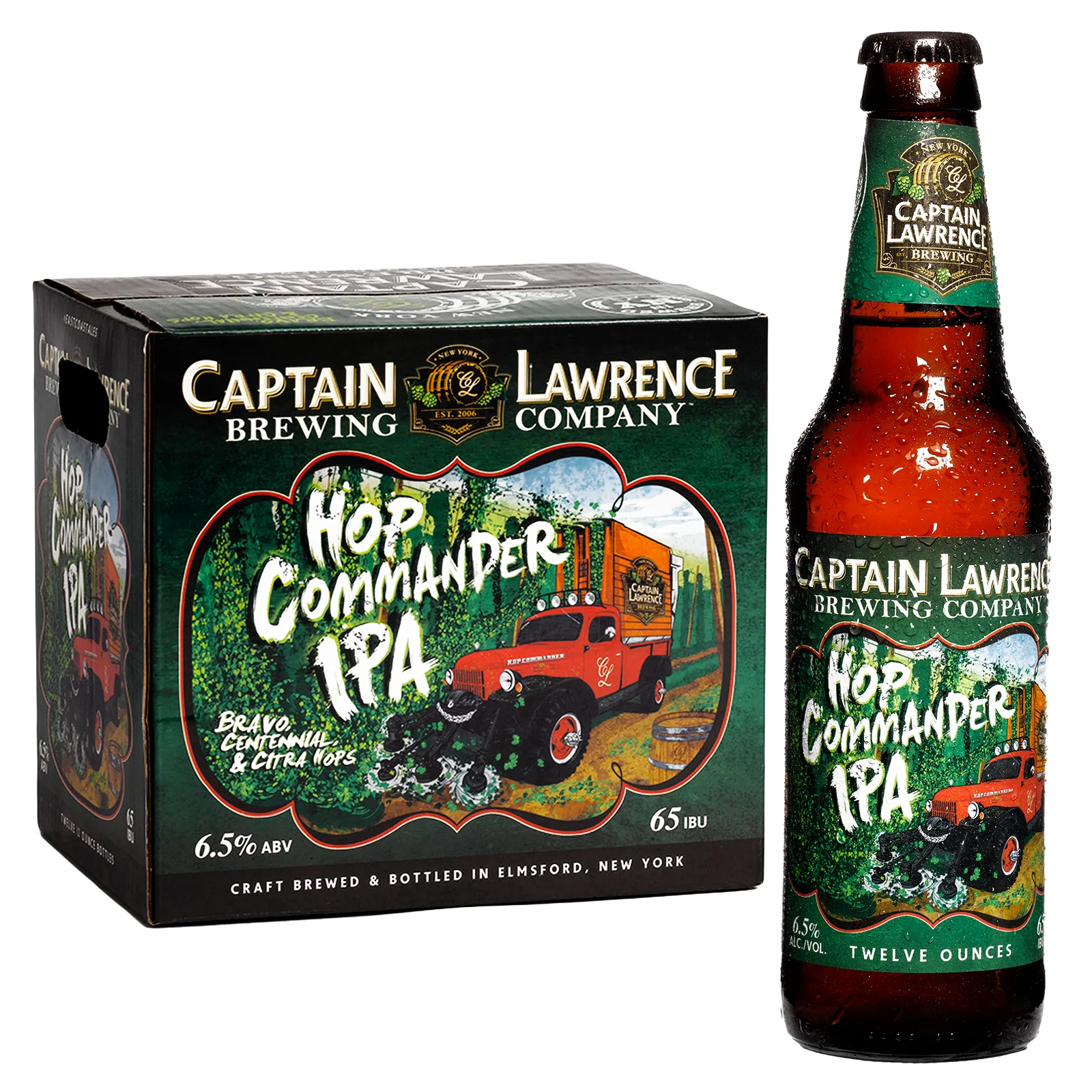 Captain Lawrence Hop Commander IPA 12 Bottles