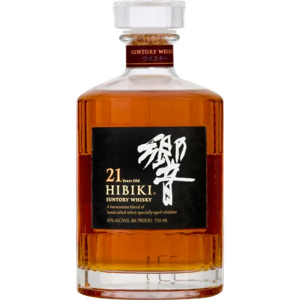 Suntory Hibiki 21 Year Old Japanese Whisky 750Ml