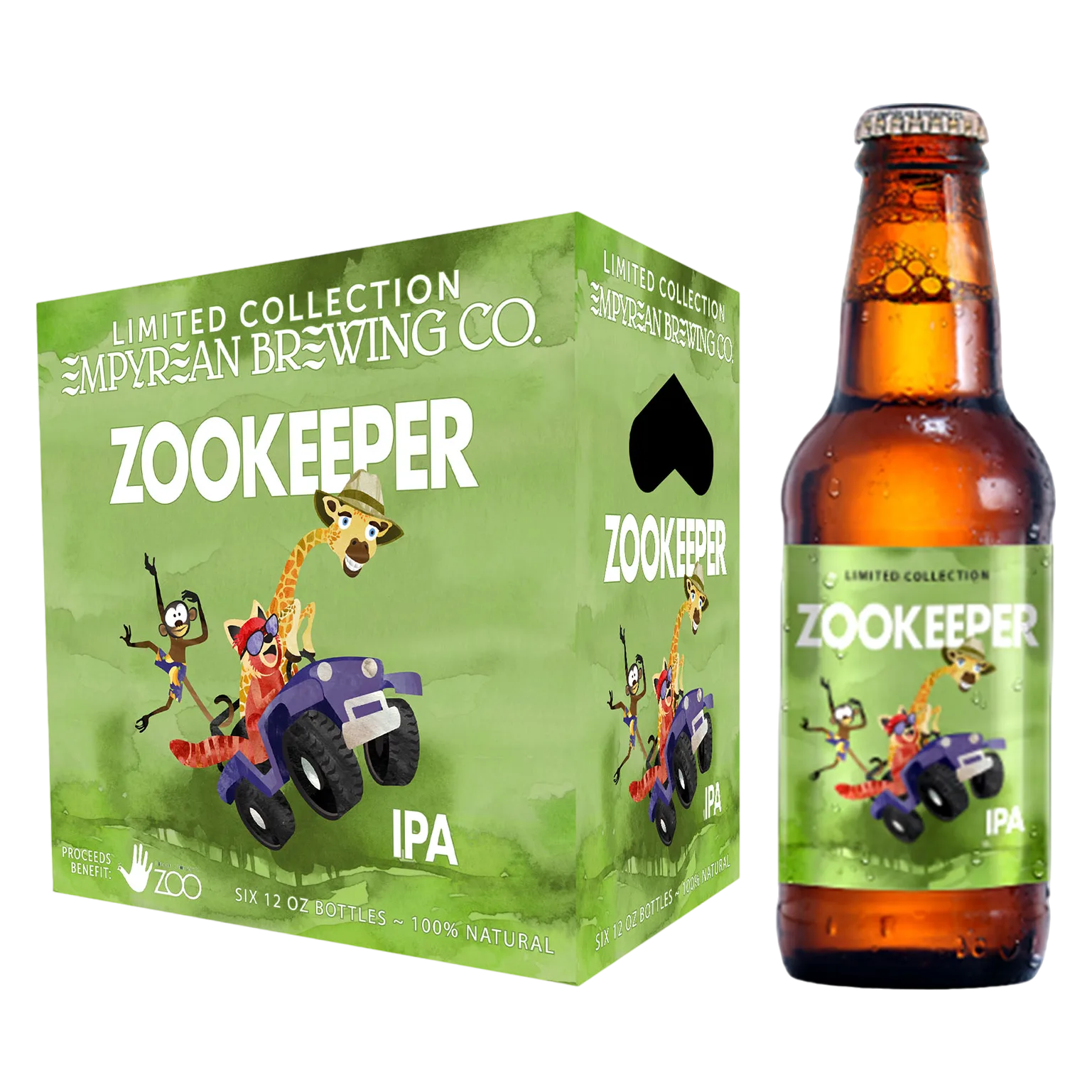 Empyrean Zookeeper IPA 6pk Btl 5.5% ABV