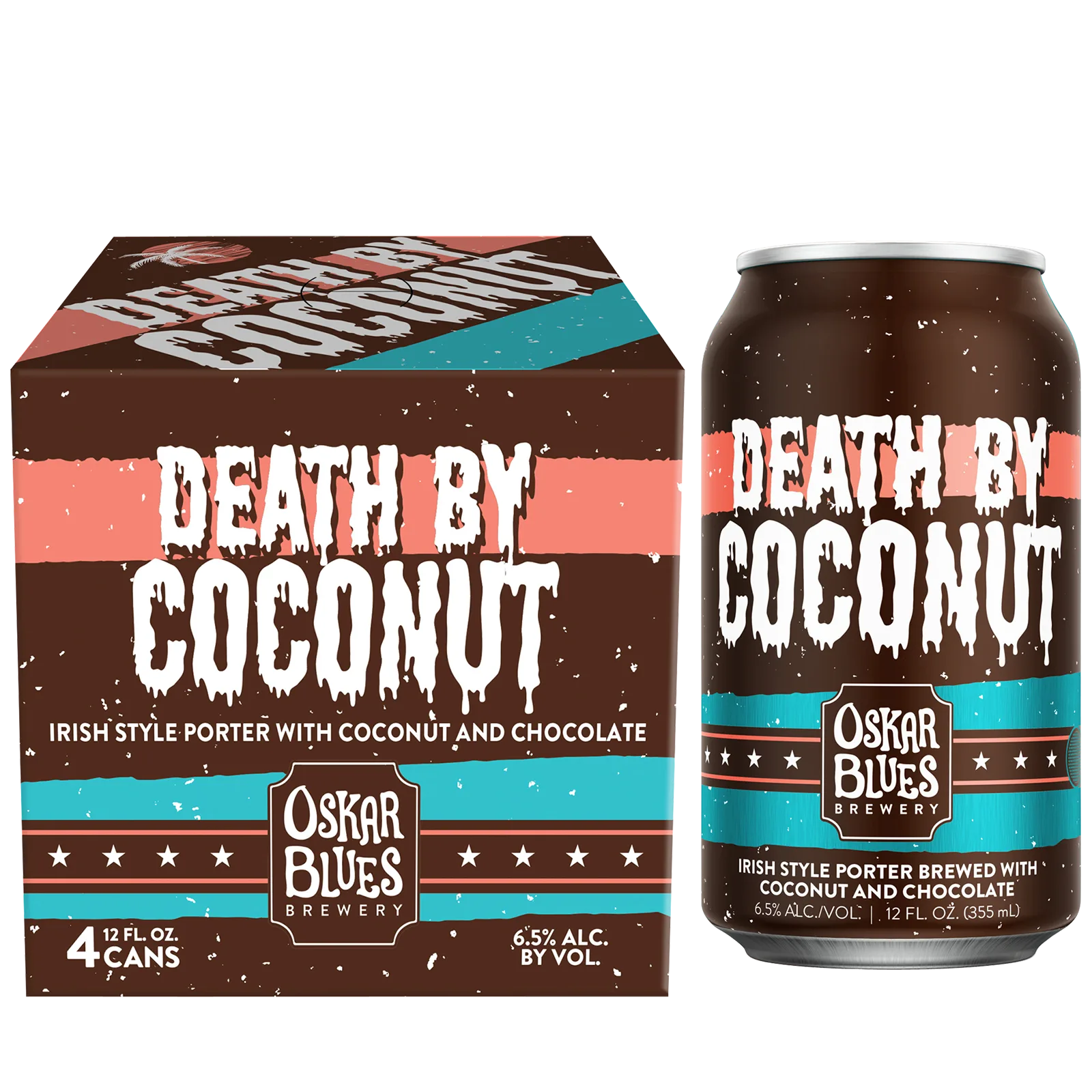 Oskar Blues Death By Series - Death By Coconut 4pk Can