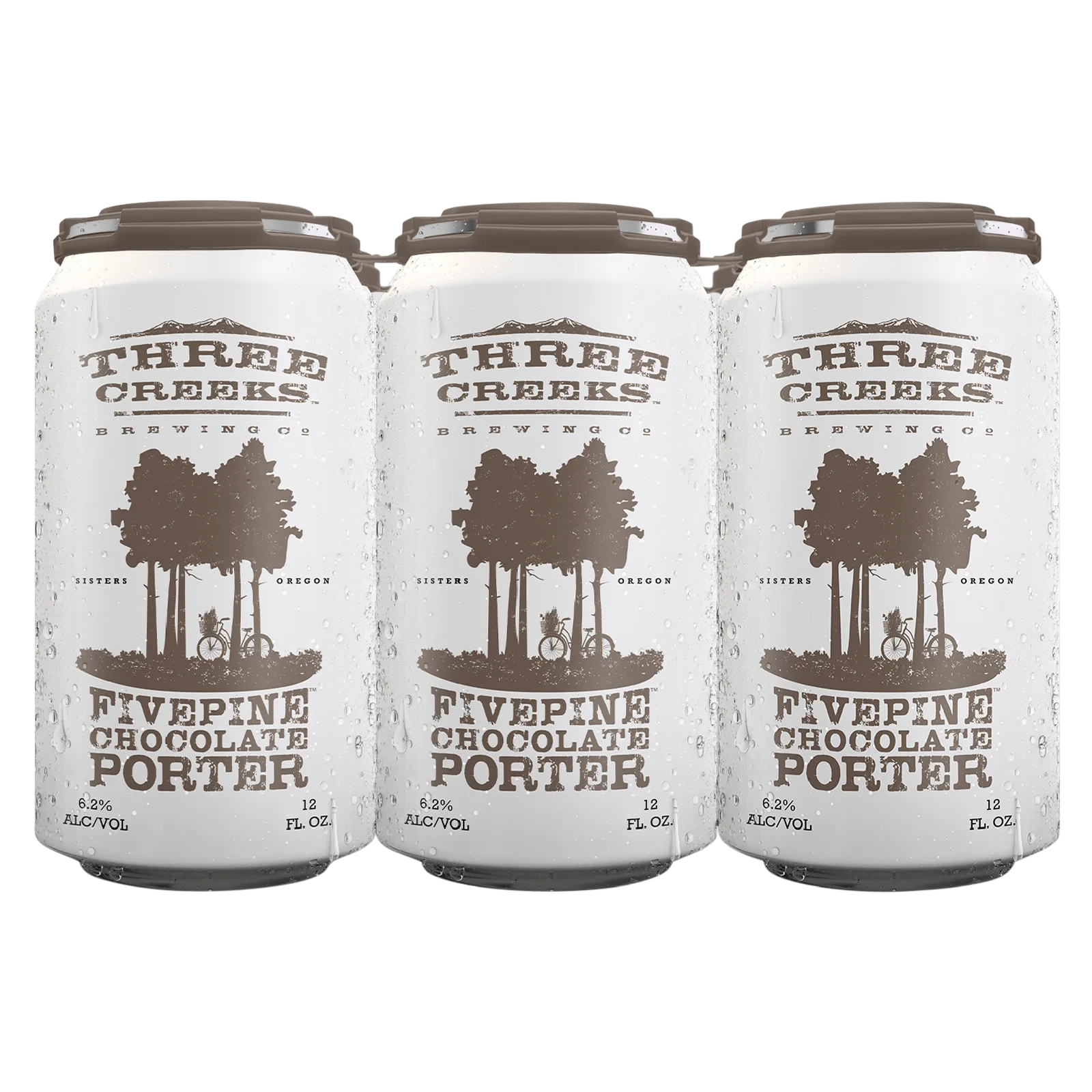 Three Creeks Brewing Five Pines Porter 6pk Can 6.2% ABV