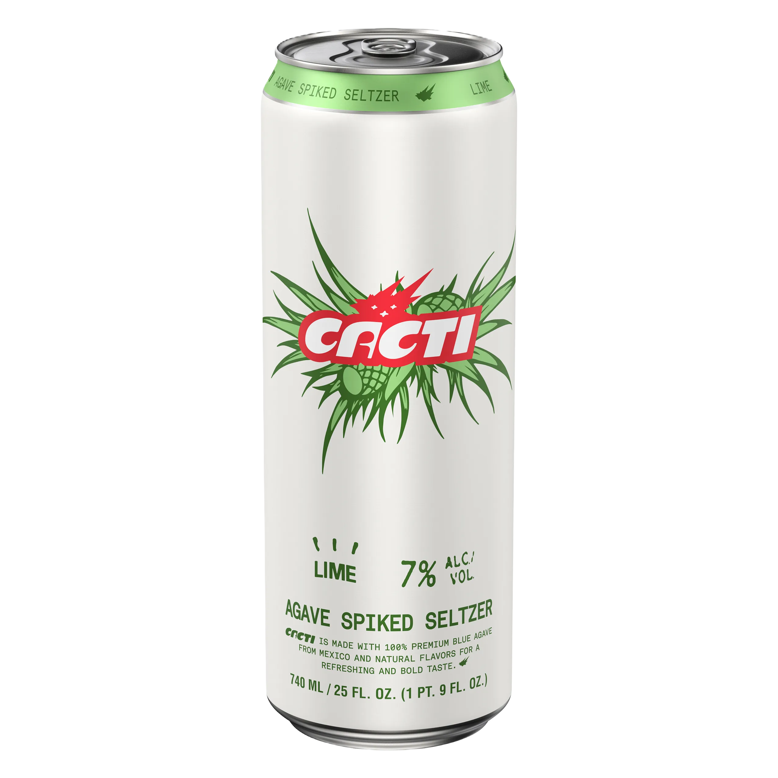 Cacti Agave Spiked Seltzer Lime (25 OZ CAN)