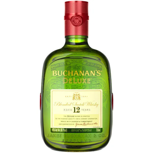 Buchanans Deluxe 12 Year Old Blended Scotch 750Ml