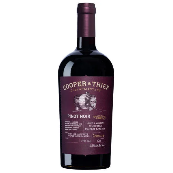 Cooper And Thief Bourbon Barrel Aged California Pinot Noir 2023