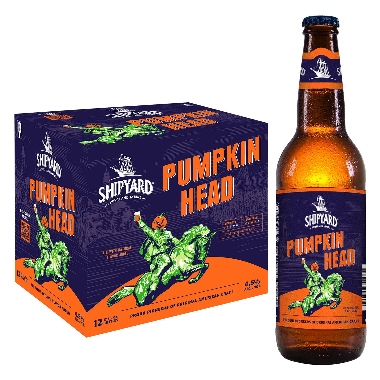 Shipyard Pumpkinhead 12pk Btl 4.5% ABV