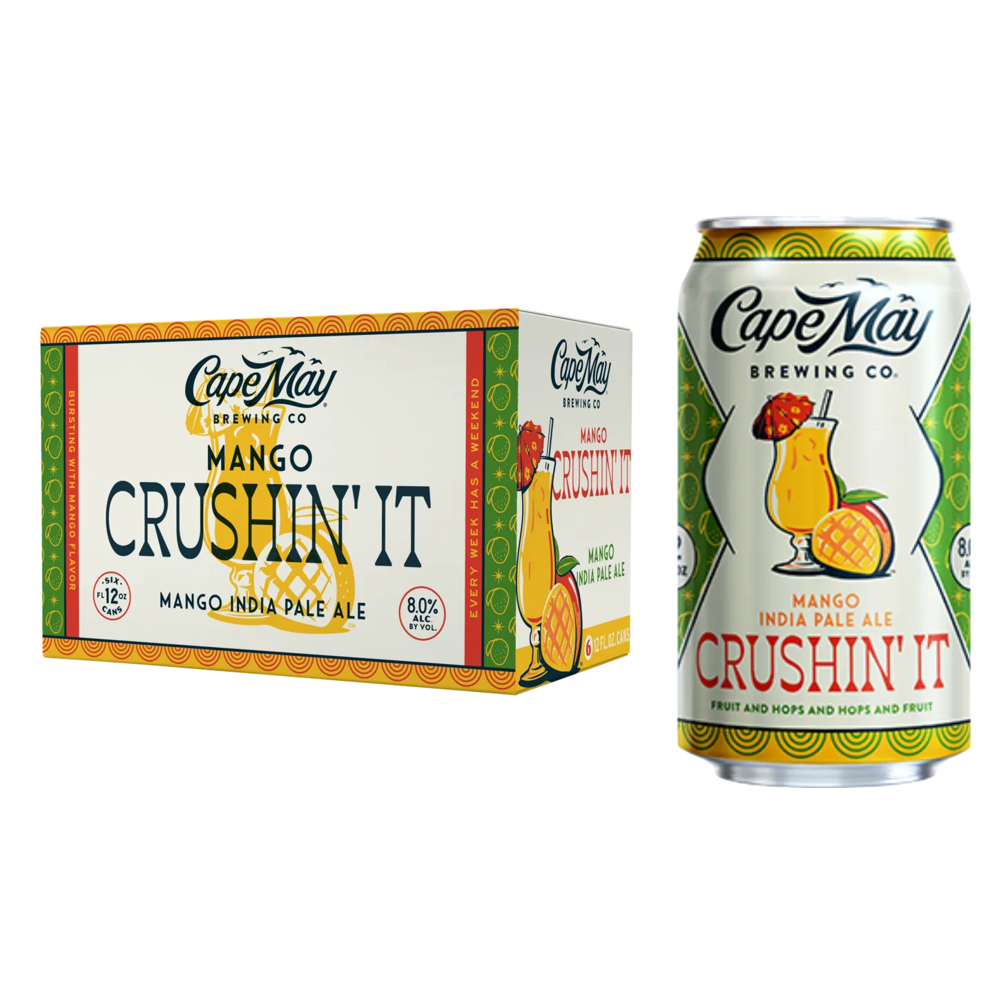 Cape May Crushin It Mango 6pk Can