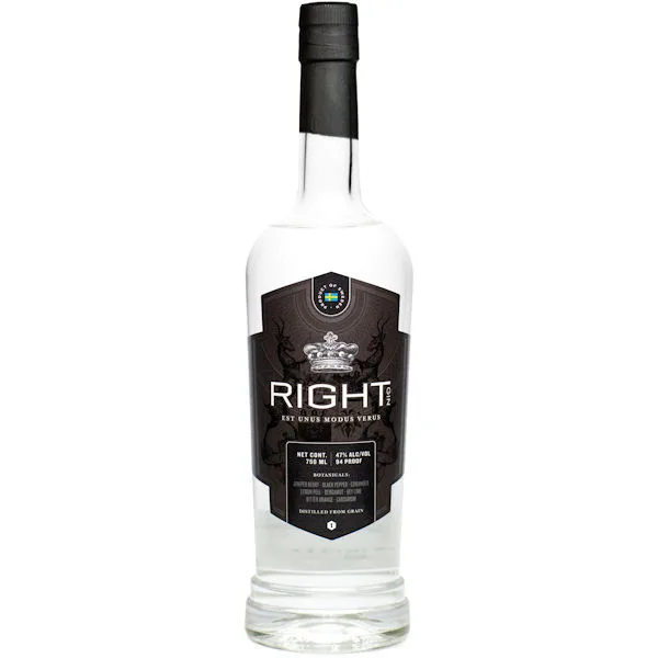 Right Swedish Gin 750Ml