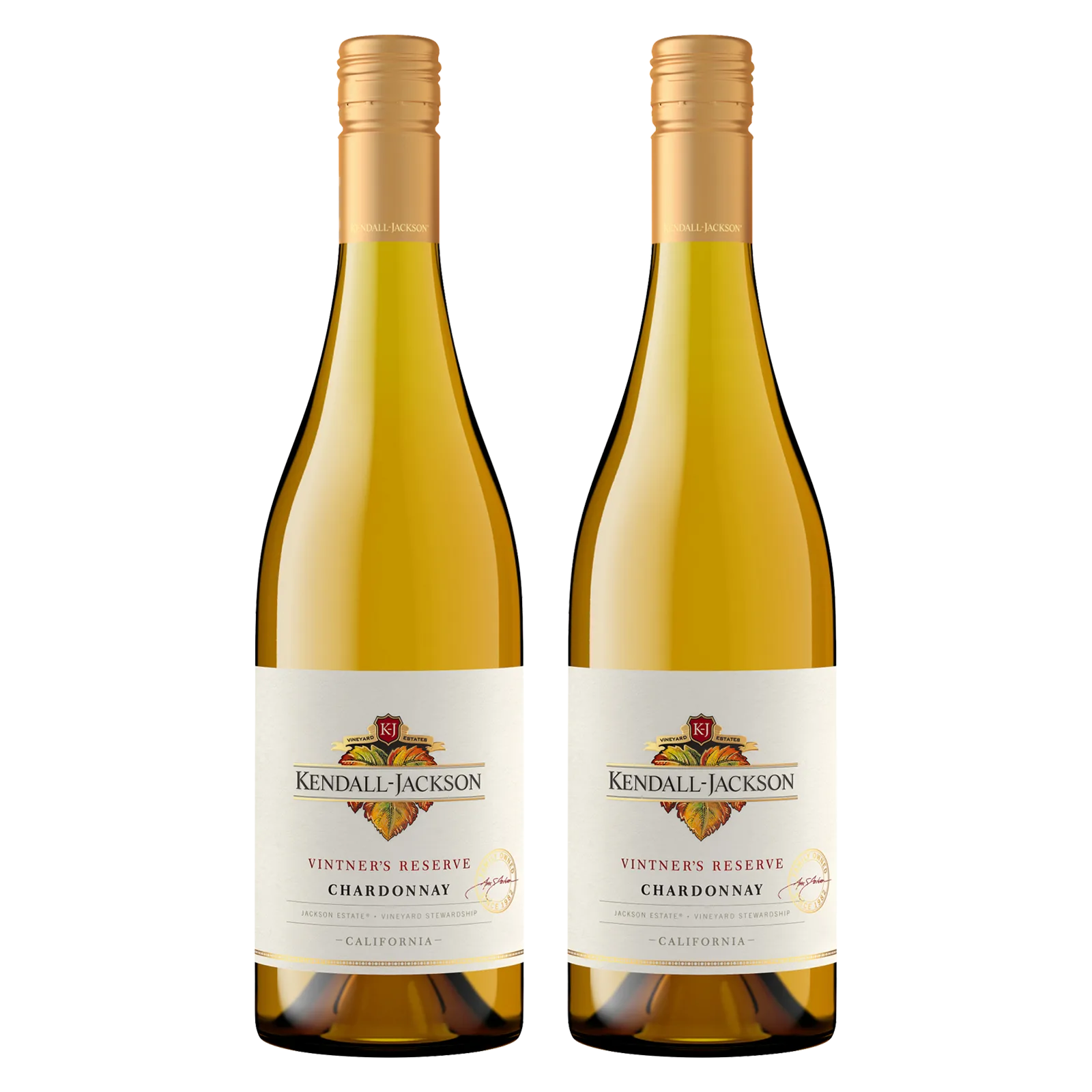 2 FOR BUNDLE Kendall Jackson Vintners Reserve Chardonnay