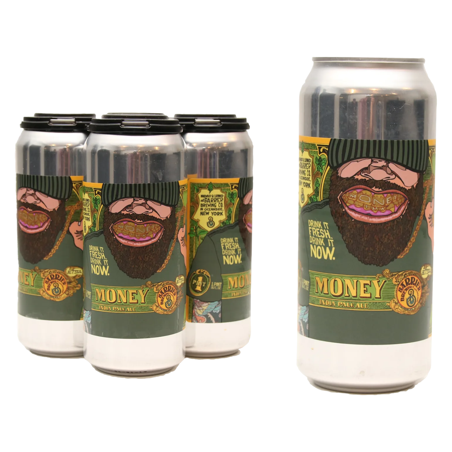 Barrier Brewing Money IPA 4pk 16oz Can 7.3% ABV
