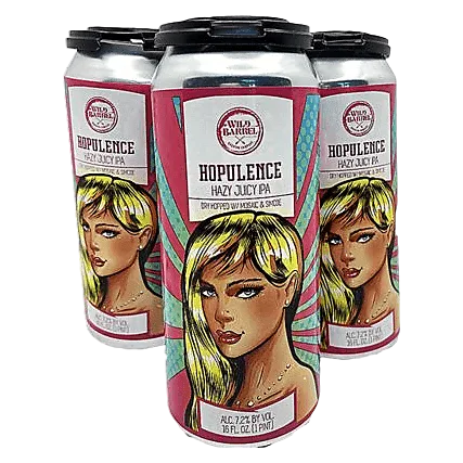 Wild Barrel Brewing Hopulence Hazy Juicy IPA 4pk 16oz Can