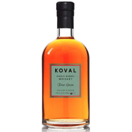 Koval Four Grain Single Barrel Whiskey 750Ml