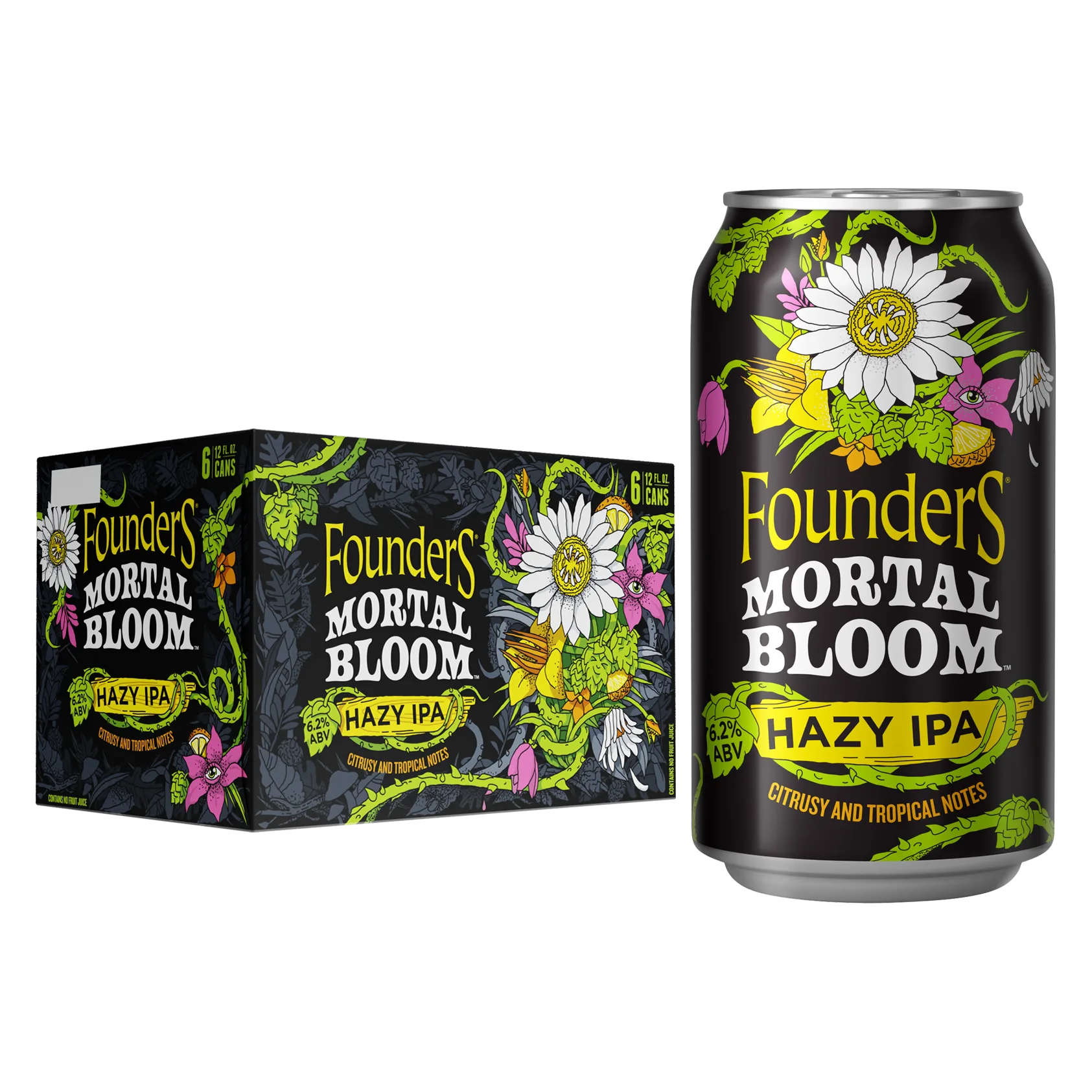Founders Mortal Bloom 6pk Can 6.2% ABV