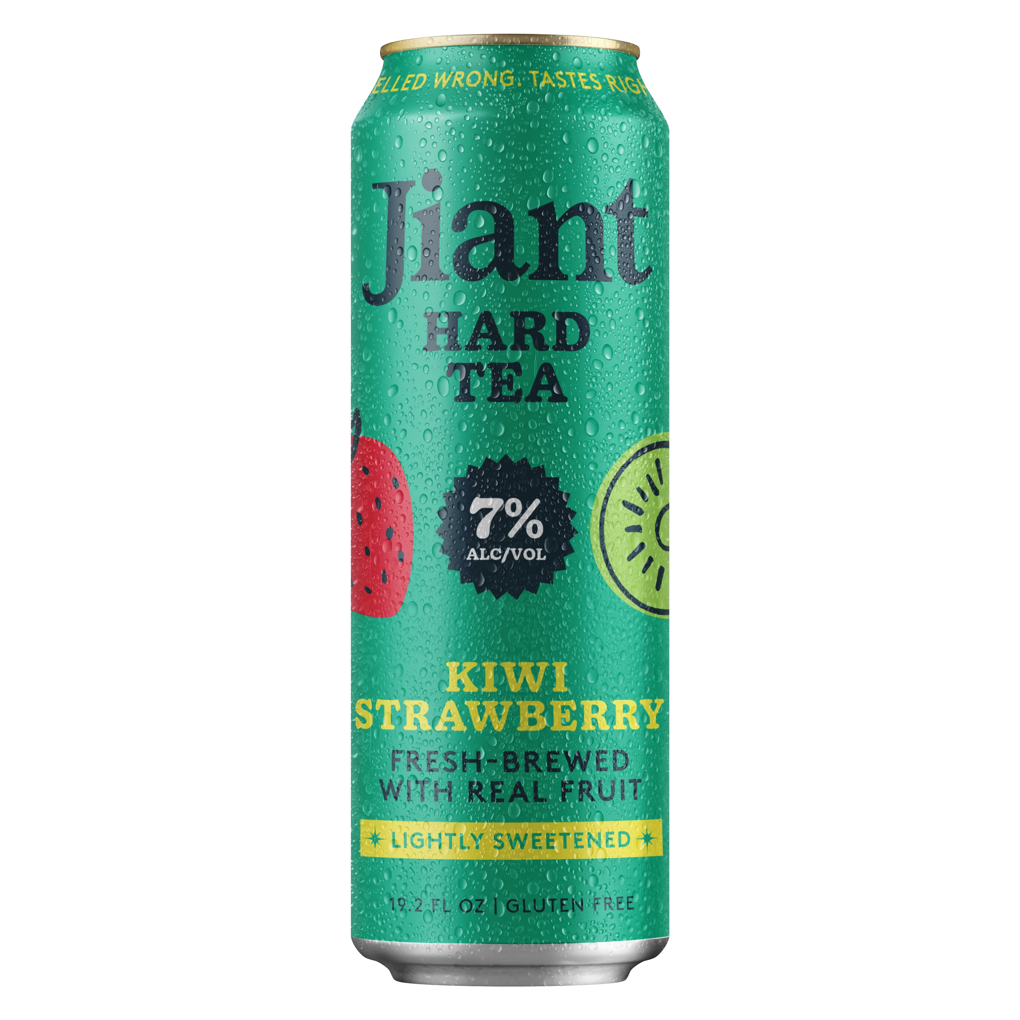 Jiant Kiwi Strawberry Hard Tea 19.2oz Can 7% ABV