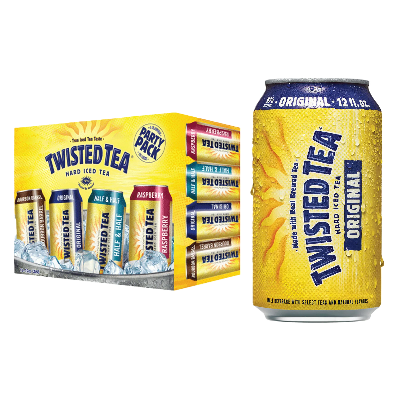 Twisted Tea Hard Iced Tea Mix 12pk 12oz Can