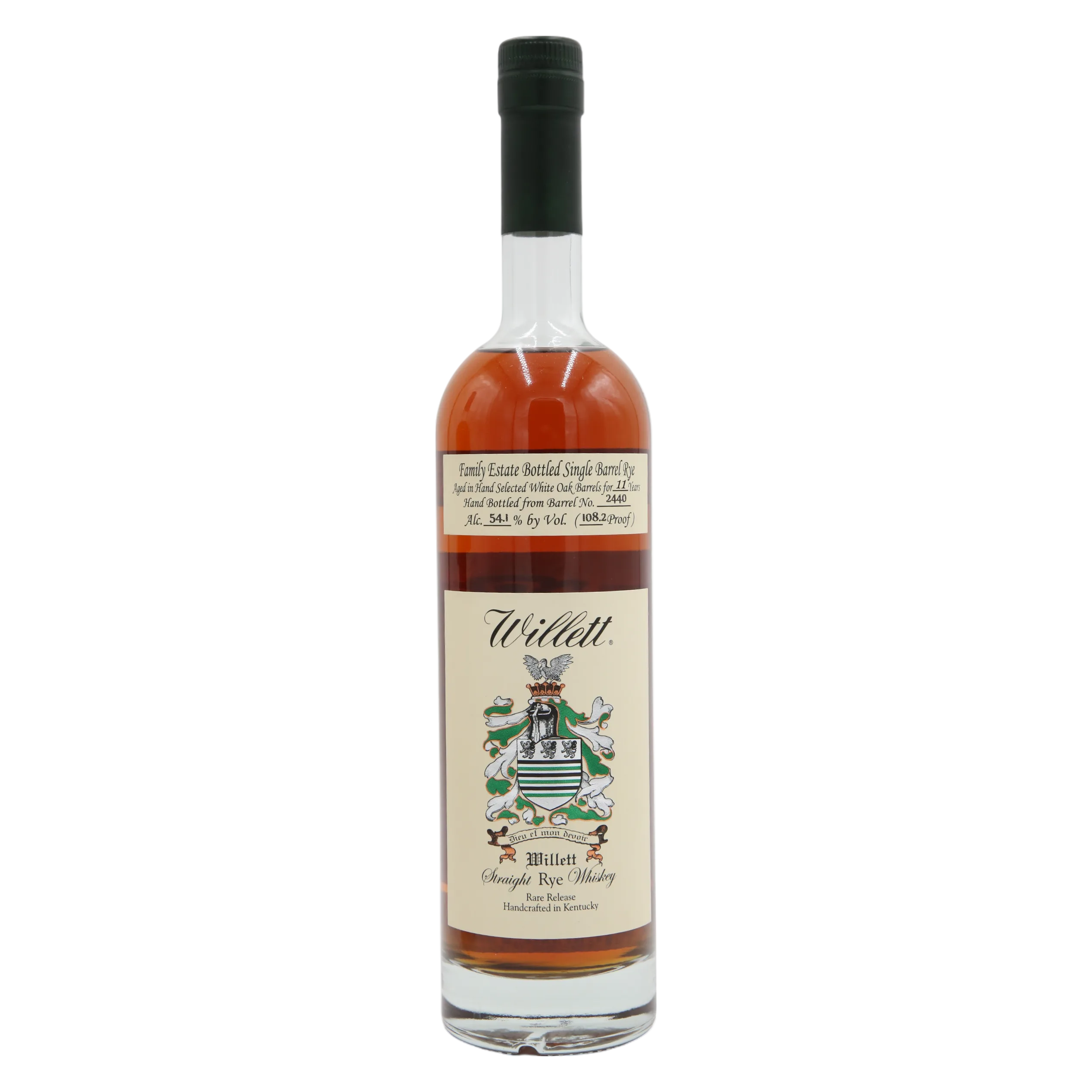 Willett Rye Whiskey 11 Year