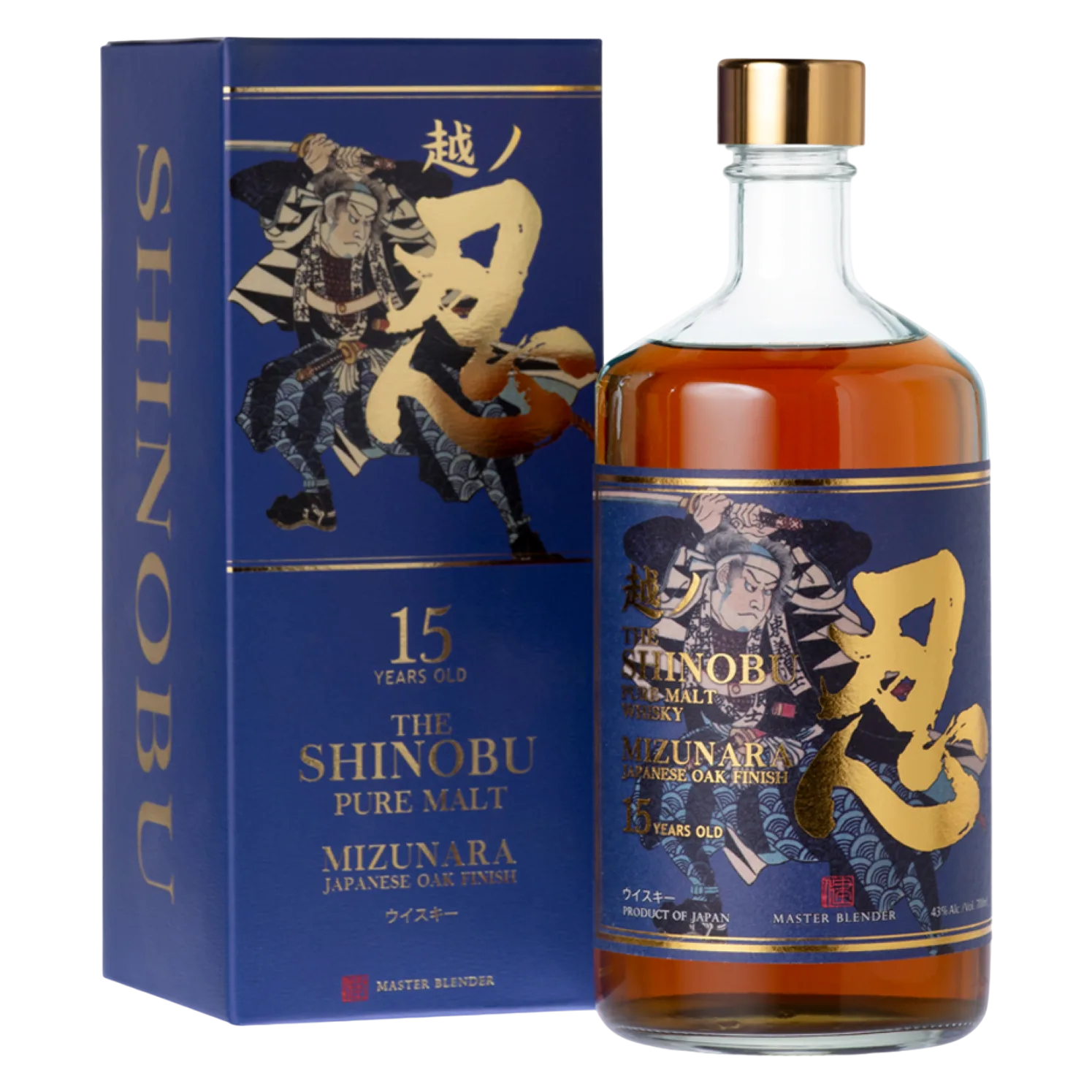 Shinobu Pure Malt Whisky 15 Yr (86 Proof