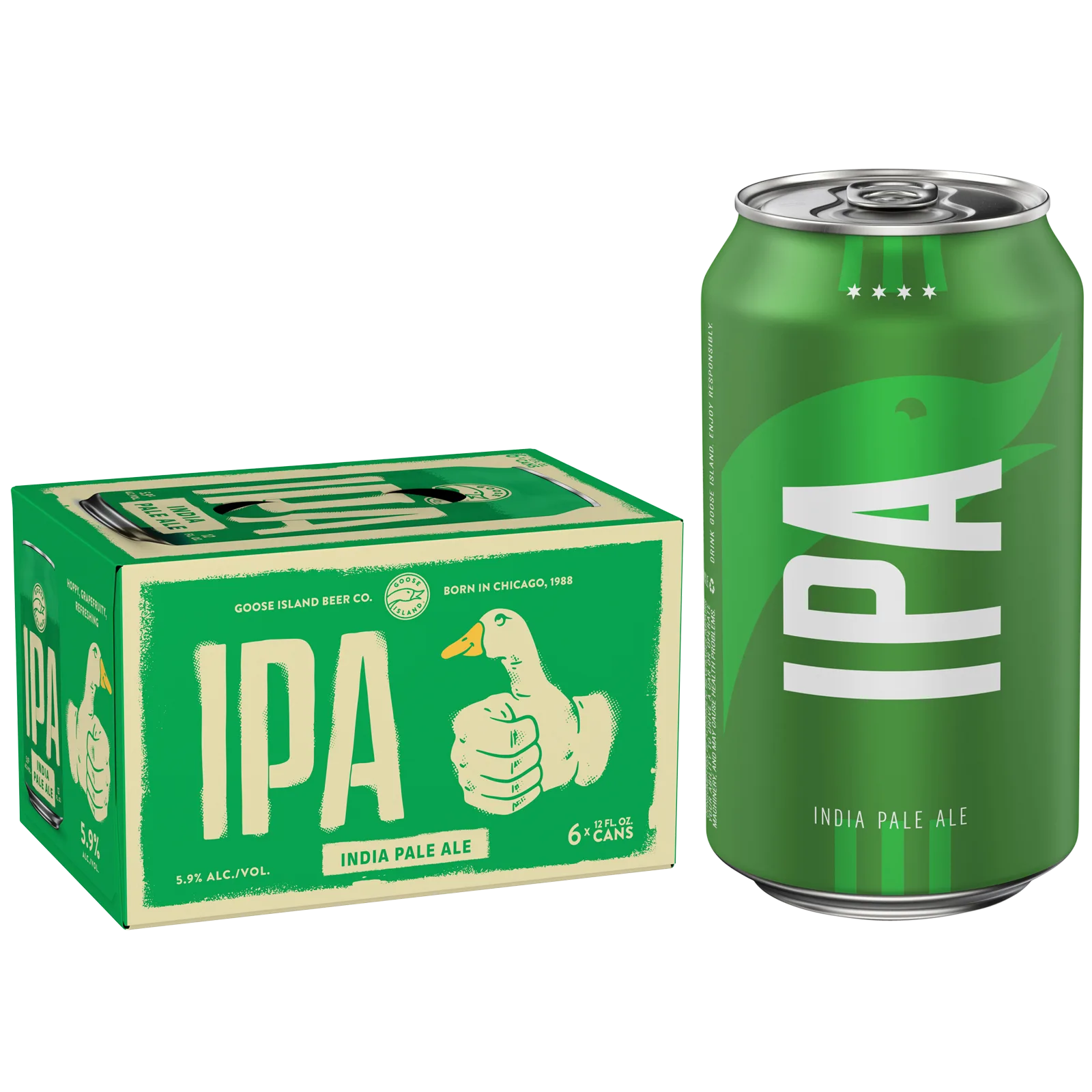 Goose Island IPA 6pk Cans 5.9% ABV