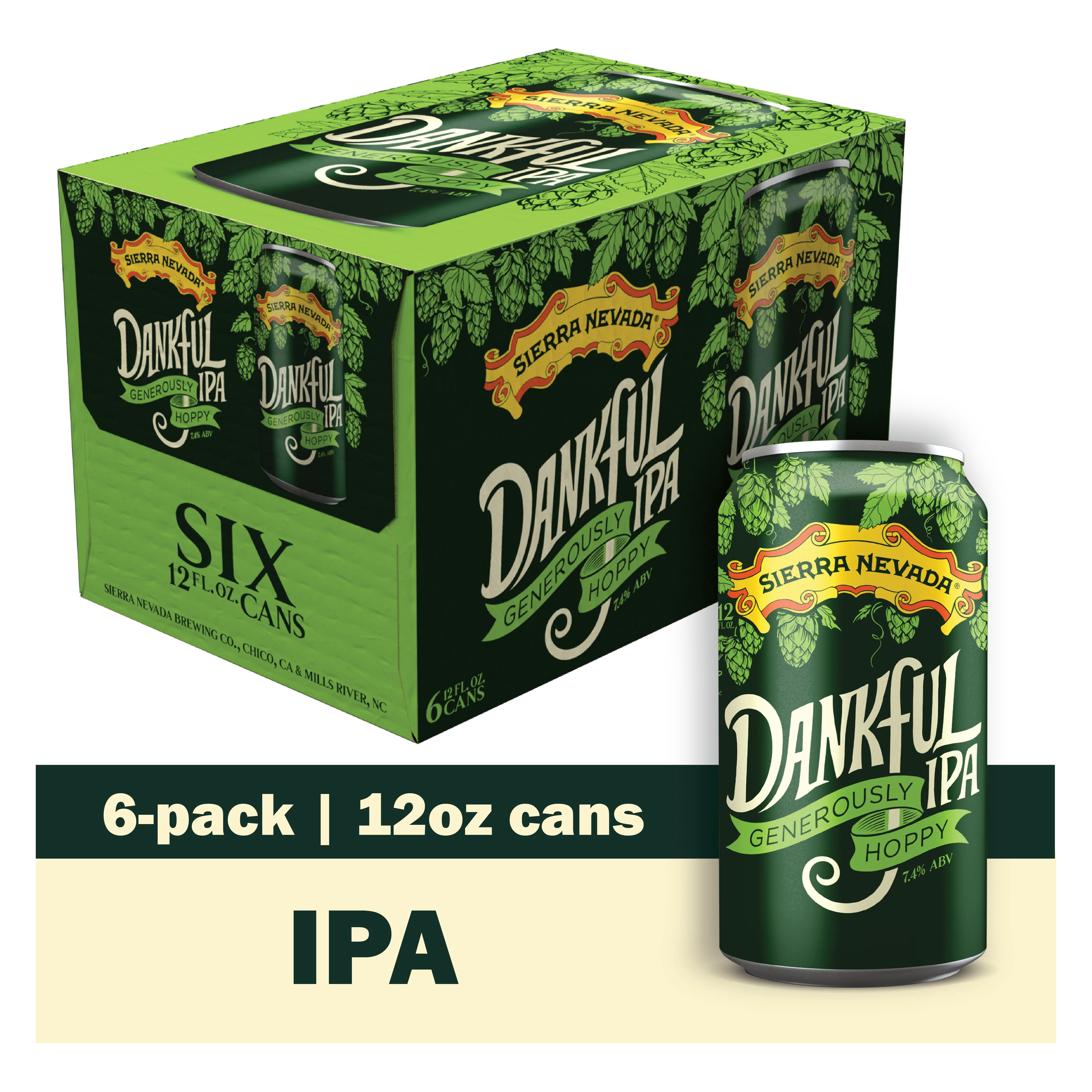 Sierra Nevada Brewing Dankful IPA 6pk Can