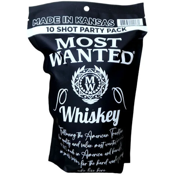 50Ml Mini Most Wanted Whiskey 10 Pack