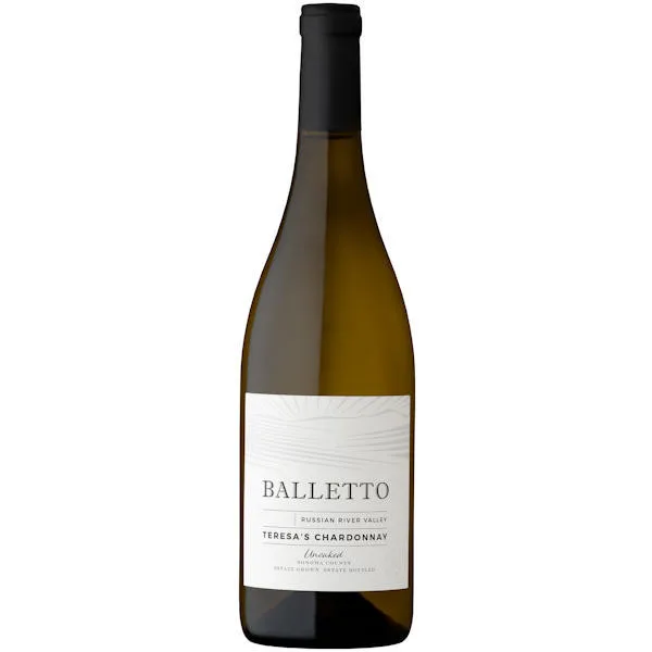 Balletto Teresas Unoaked Russian River Chardonnay 2022