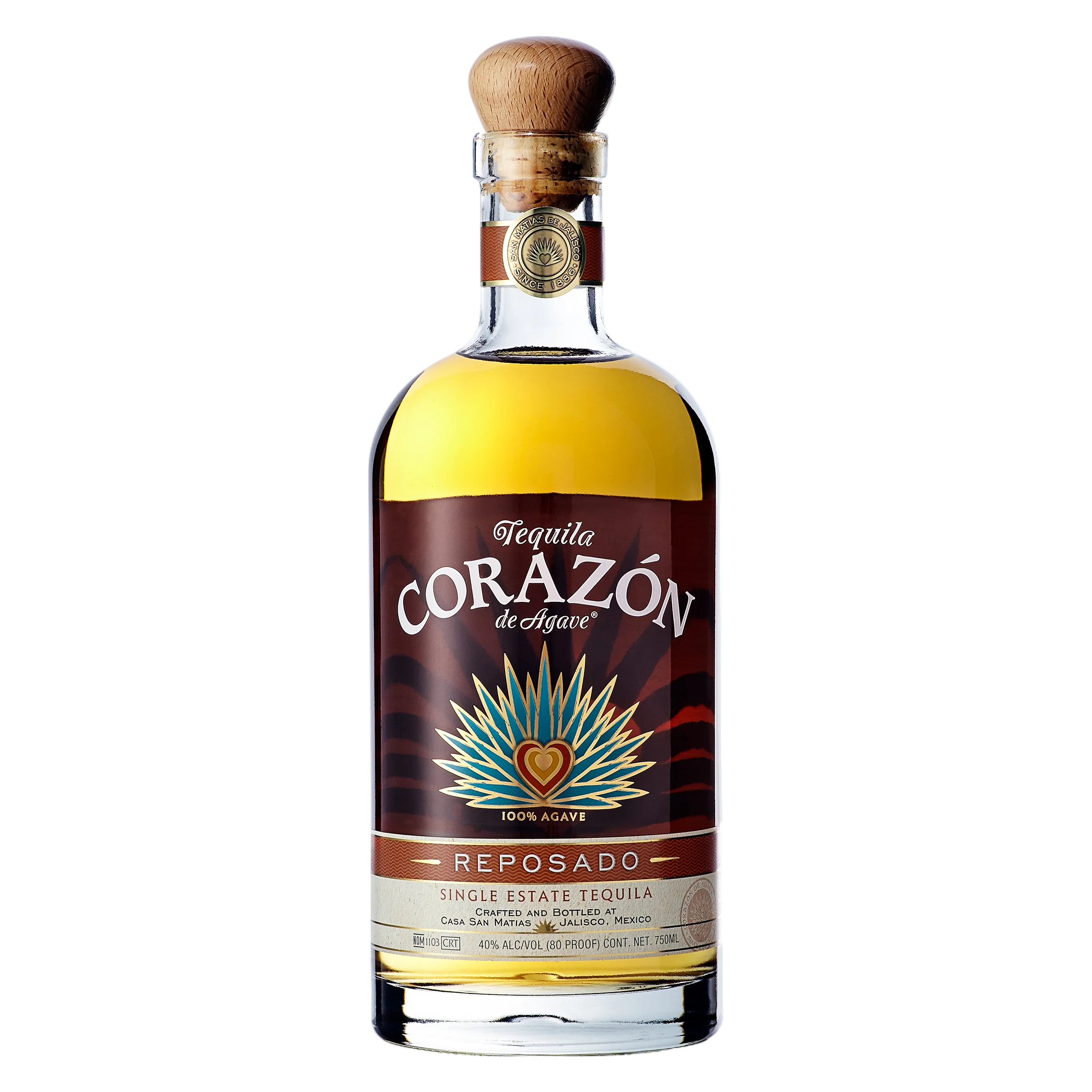 Corazon Reposado Tequila 80 proof