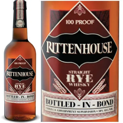 Rittenhouse Straight Rye Whiskey 750Ml