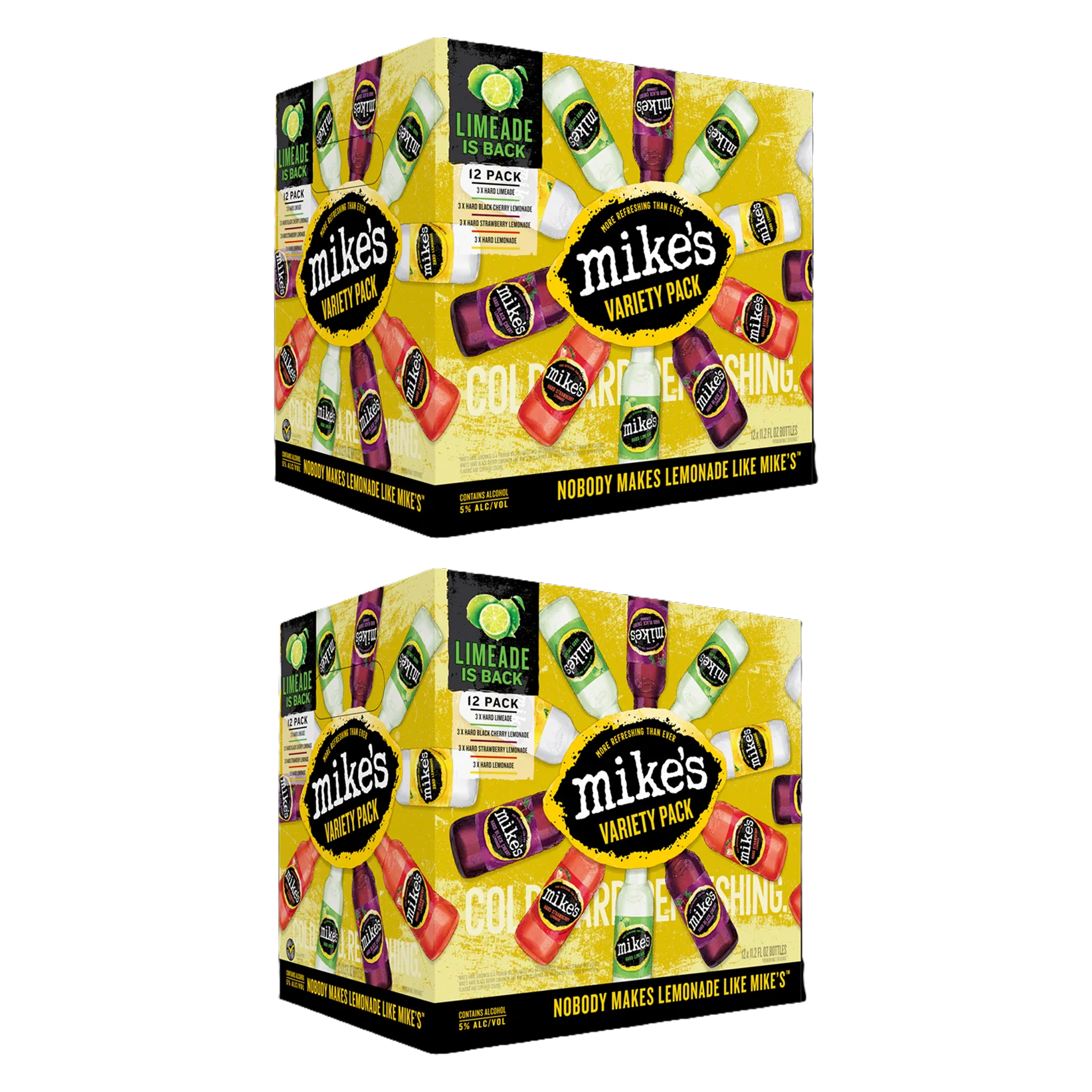 2 FOR BUNDLE Mike's Hard Variety Party 12pk 11.2oz Btl 5.0% ABV