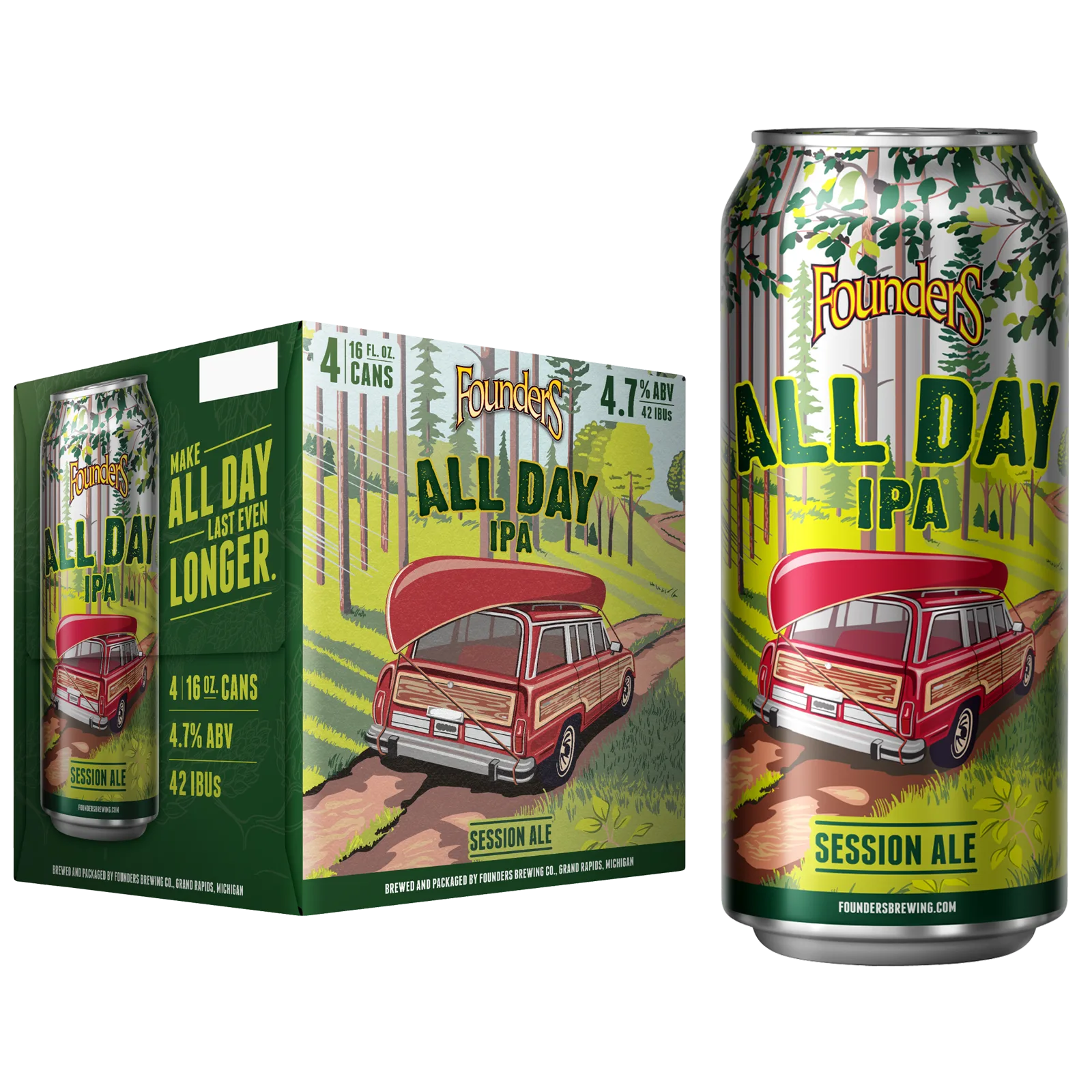 Founders All Day IPA 4pk 16oz Cans