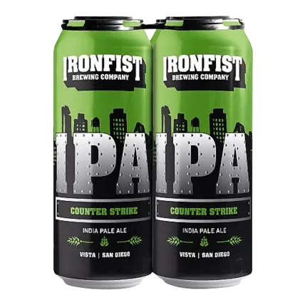 Iron Fist Brewing Counter Strike IPA (4PKC