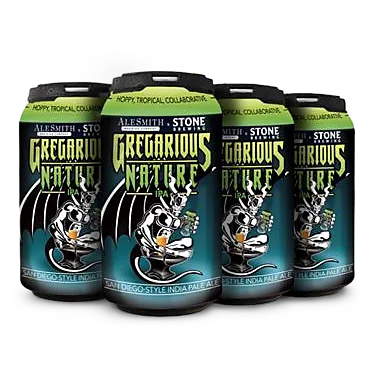 AleSmith/Stone Collaboration Gregarious Nature IPA (6PKC