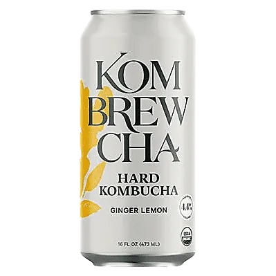 Kombrewcha Hard Kombucha Royal Ginger Single 16oz Can