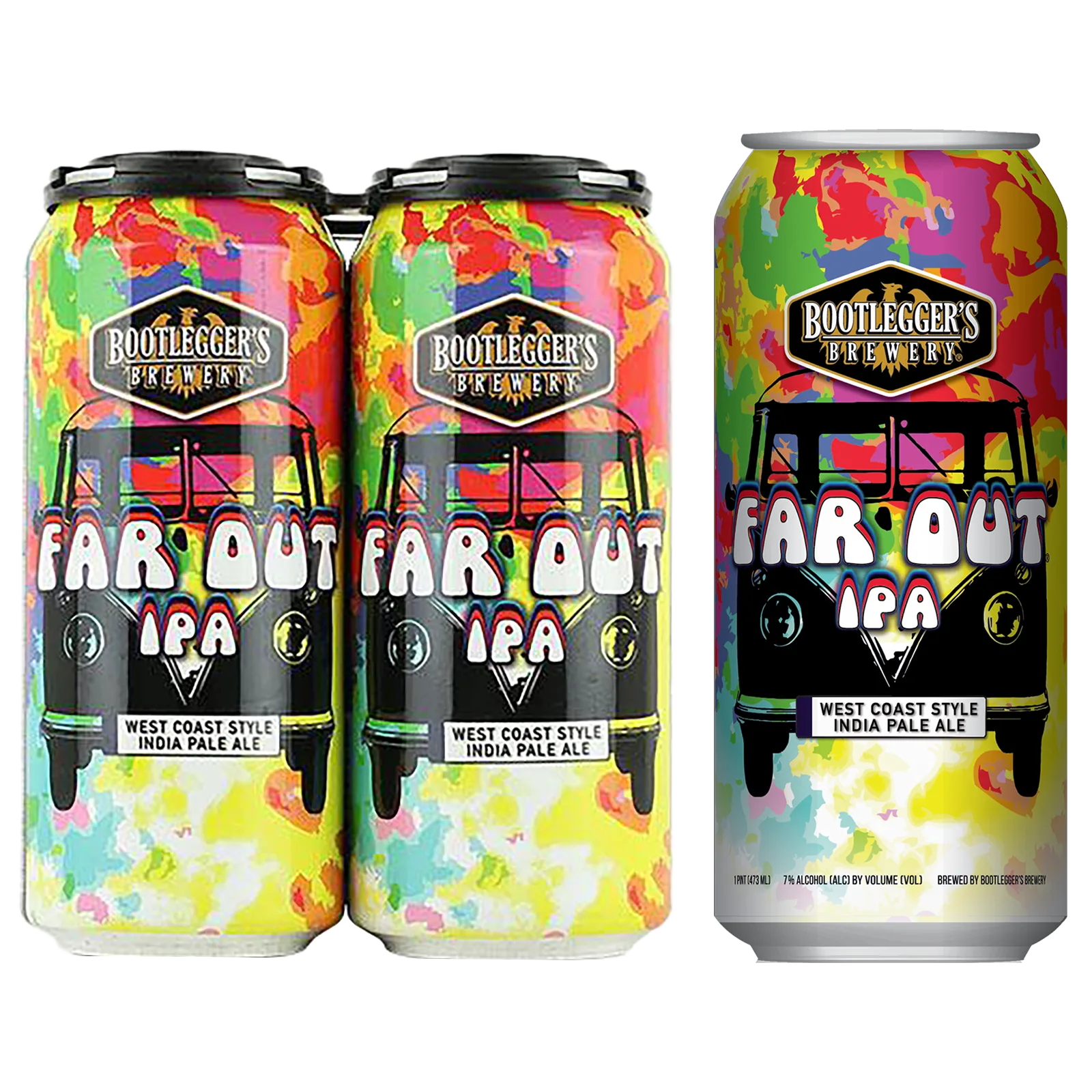 Far Out IPA 4pk 16oz Can 7.1% ABV