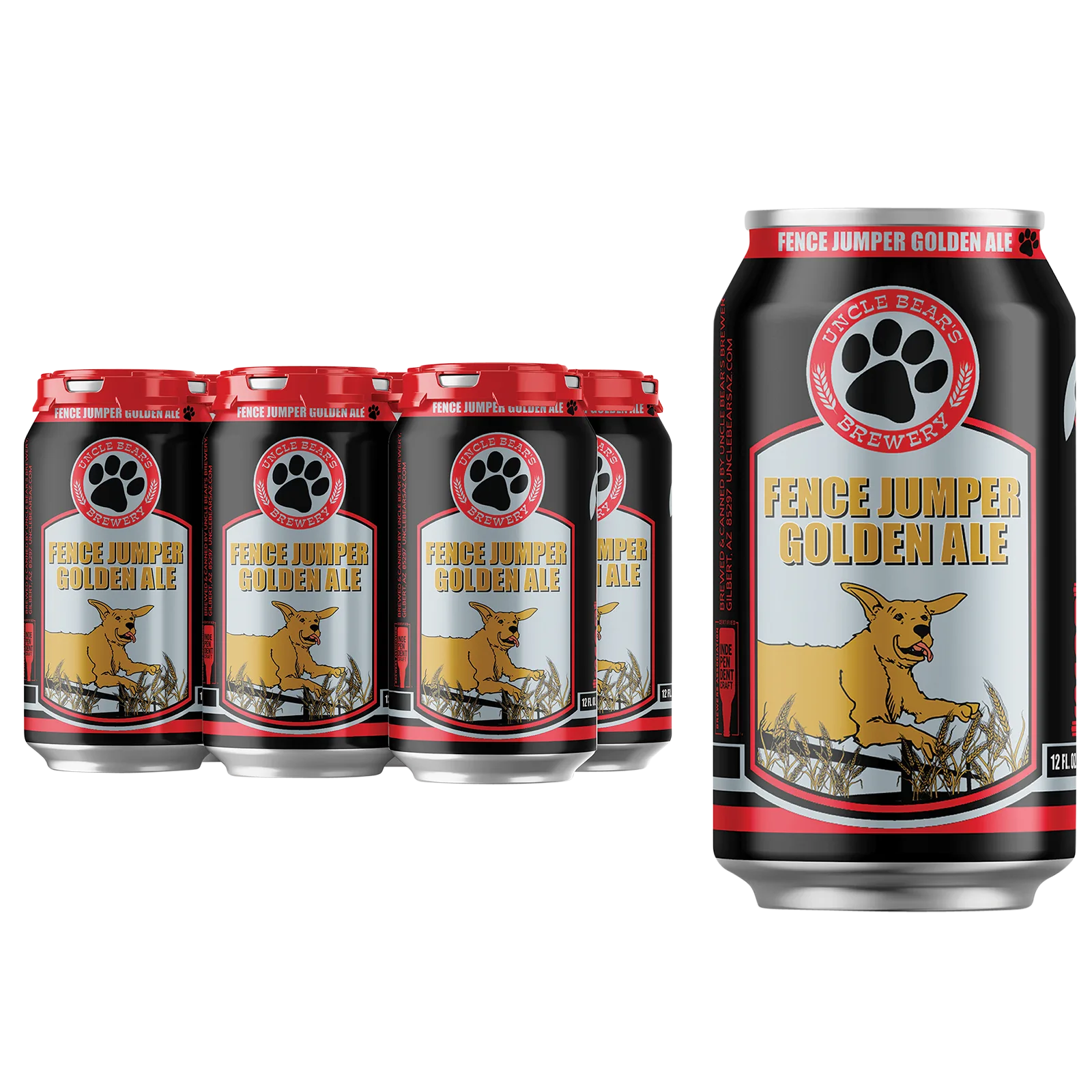 Uncle Bear's Fence Jumper Golden Ale 6pk