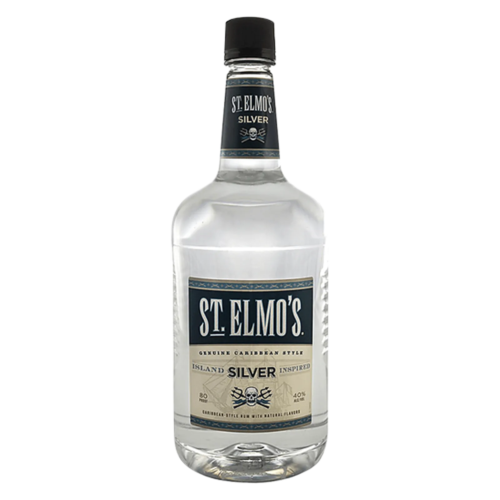 St. Elmo's Silver Rum(80 Proof