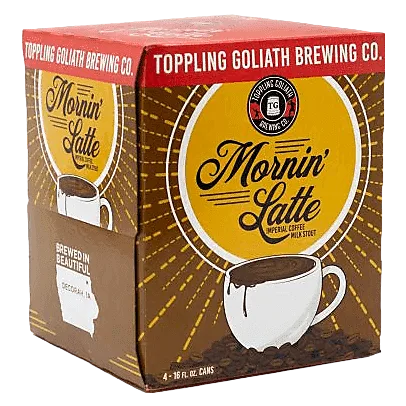 Toppling Goliath Brewing Mornin' Latte Coffee Milk Stout 4pk 16oz Can