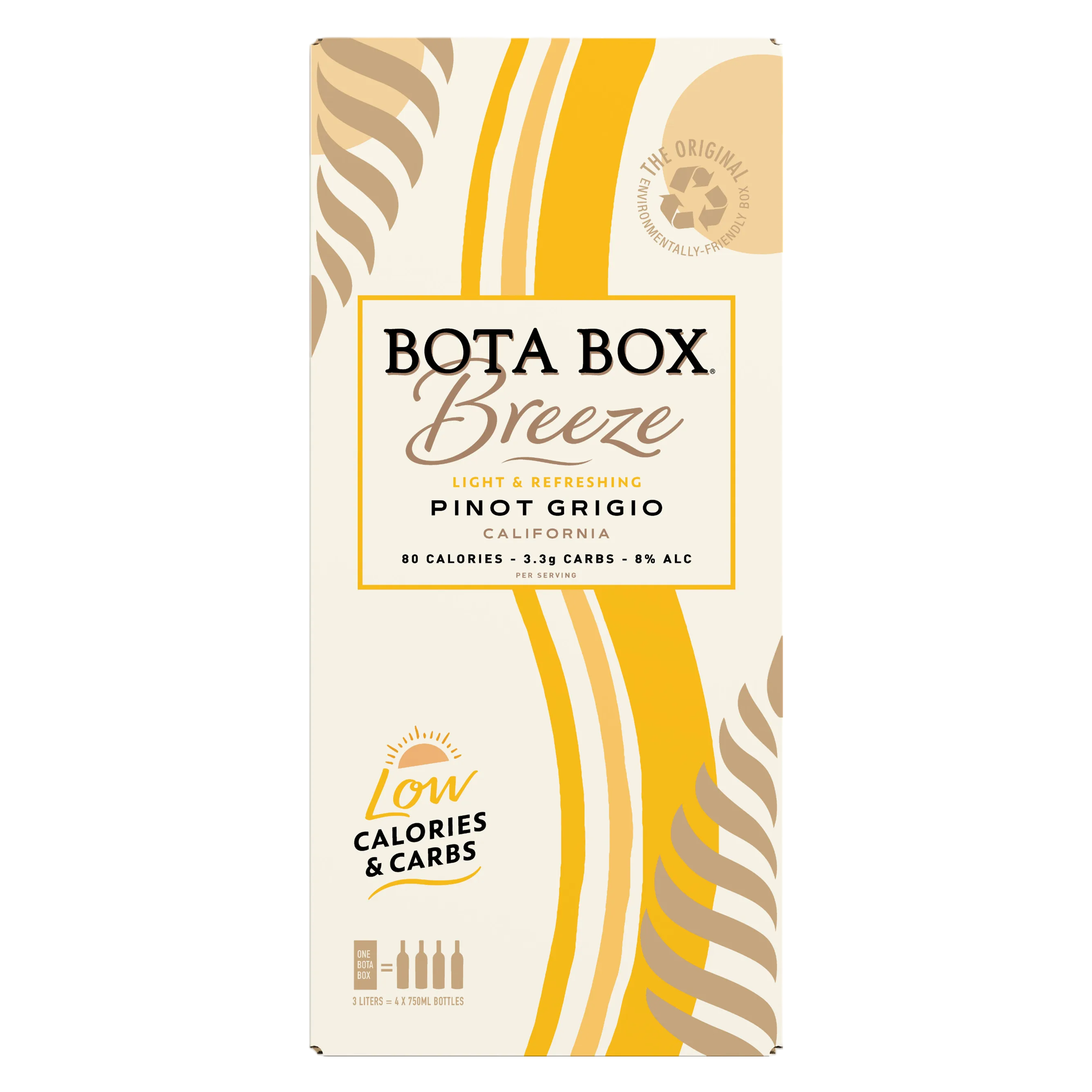 Bota Box Breeze Pinot Grigio 3L 8% ABV