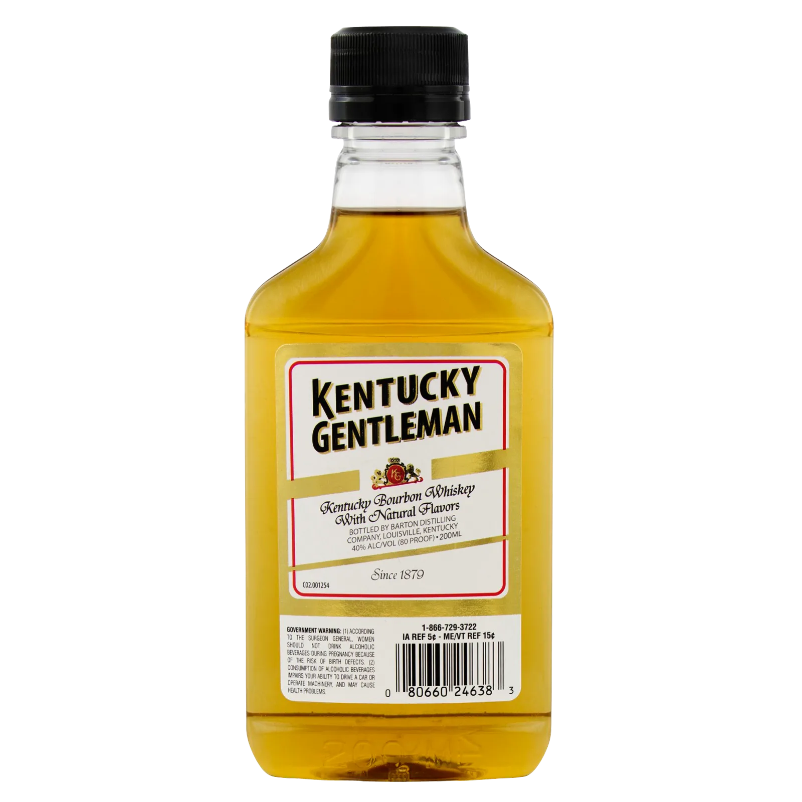 Kentucky Gentleman Bourbon Whiskey 200ml (80 Proof