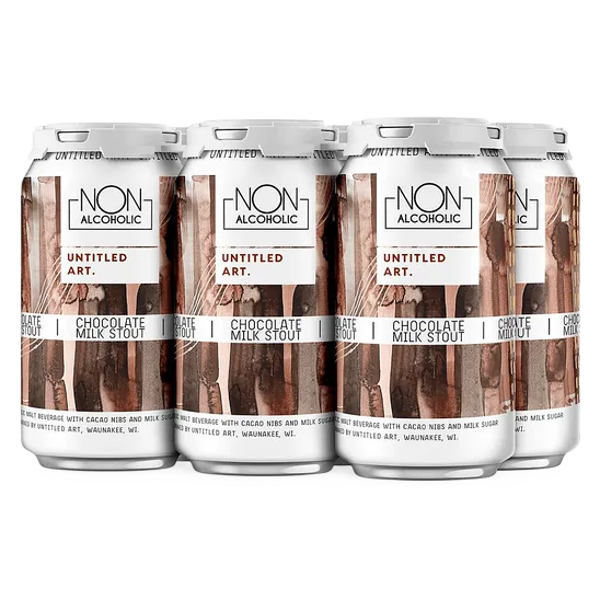Untitled Art Chocolate Milk Stout Non-Alcoholic (6PKC 12 OZ)