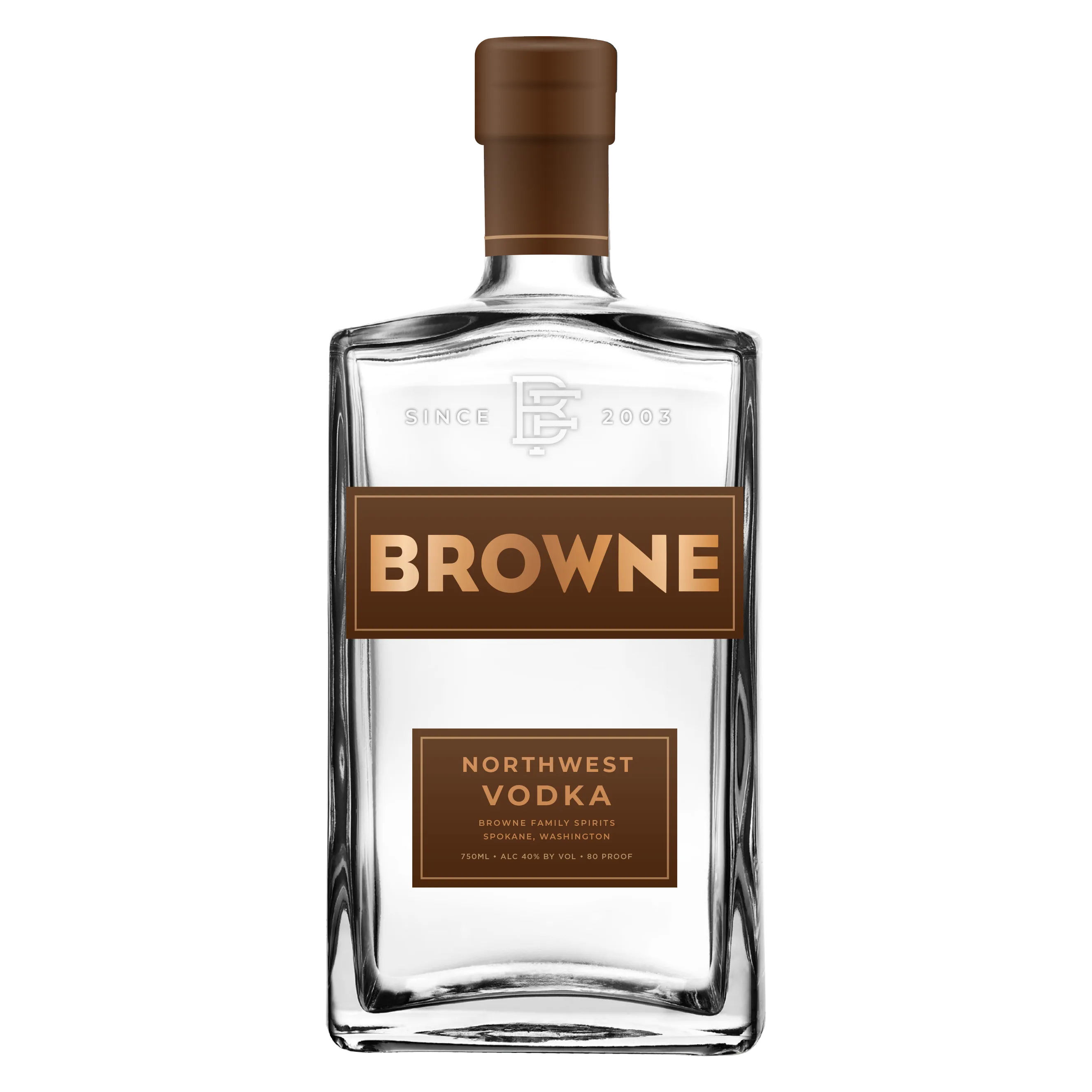 Browne Family Northwest Vodka (80 proof