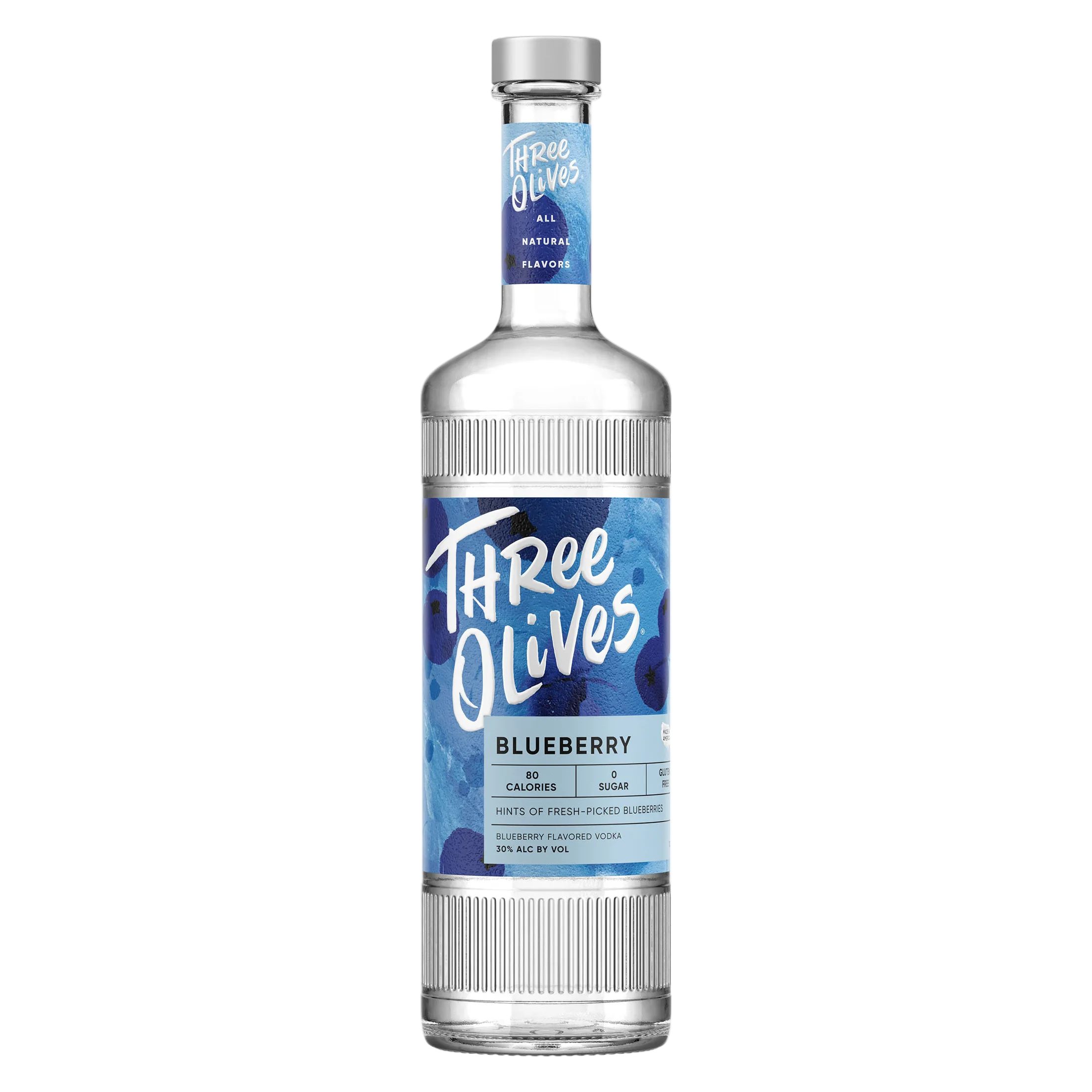 Three Olives Vodka Blueberry 1L (60 Proof)