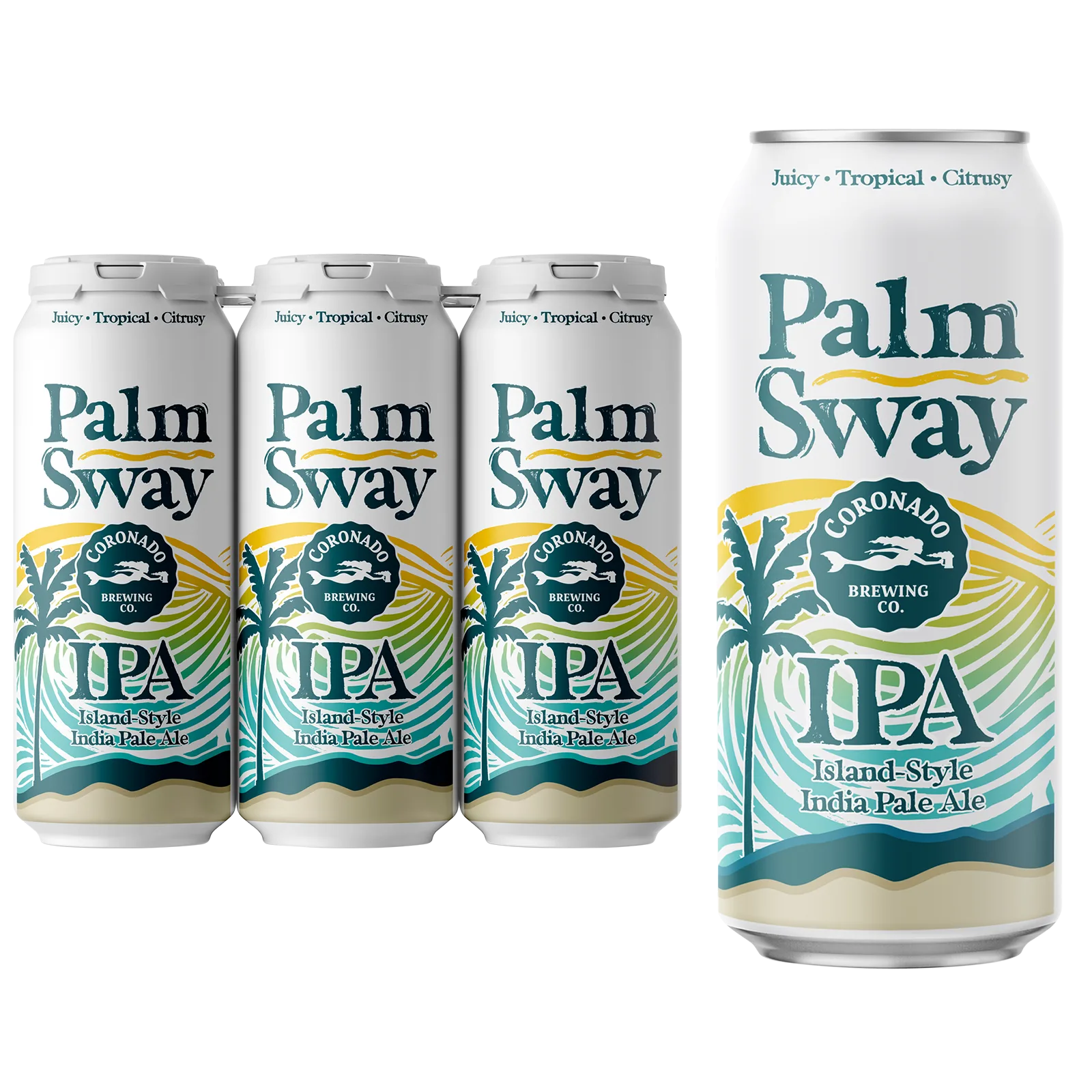 Coronado Palm Sway Islander IPA 6pk 16oz Can 6.5% ABV