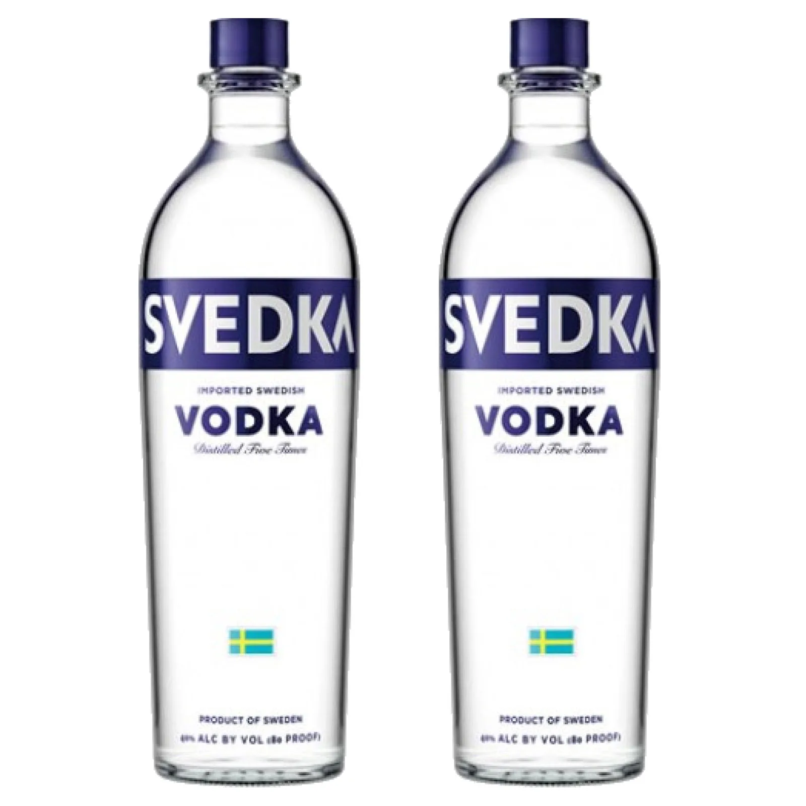 Two Svedka Vodka