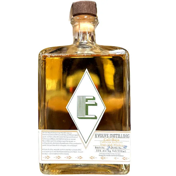 Evolve Distilling Cali Baja American Single Malt Whisky 750Ml