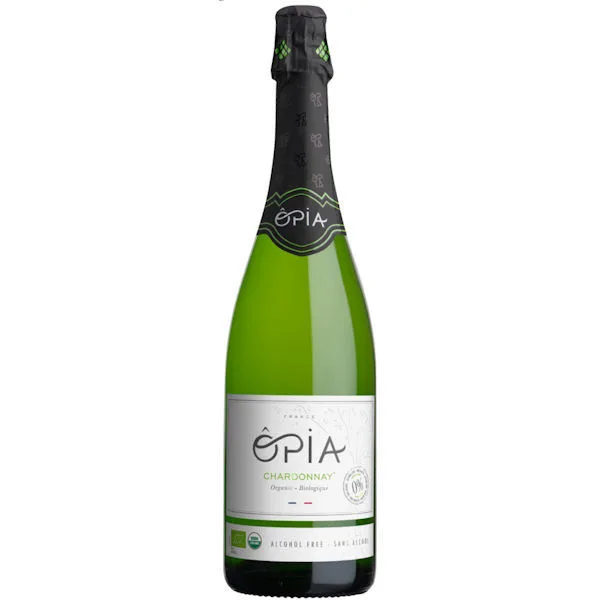 Opia Alcohol Free Organic Sparkling Chardonnay Nv